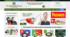 Desktop Screenshot of fils-debroussailleuse.com